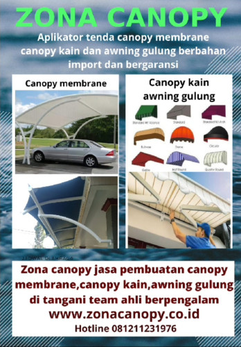 Canopy Kain kuningan